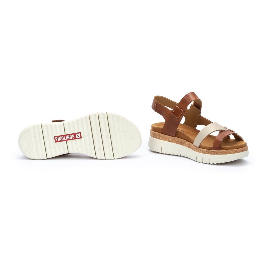 Women's Pikolinos PALMA Sandals Brown | NZ D50789Q